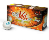 Теннисные мячи для начинающих игроков Double Fish V201F 40+1* 10 шт