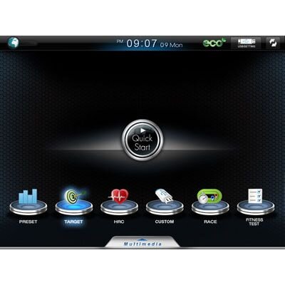Велотренажер вертикальный Intenza Entertainment 550UBe Велотренажер вертикальный Intenza Entertainment 550UBe