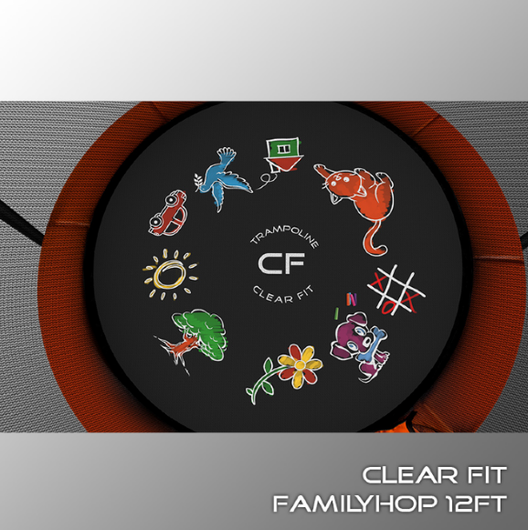 Батут Clear Fit FamilyHop 12Ft Батут Clear Fit FamilyHop 12Ft