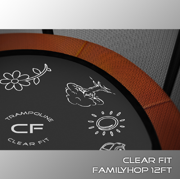Батут Clear Fit FamilyHop 12Ft Батут Clear Fit FamilyHop 12Ft